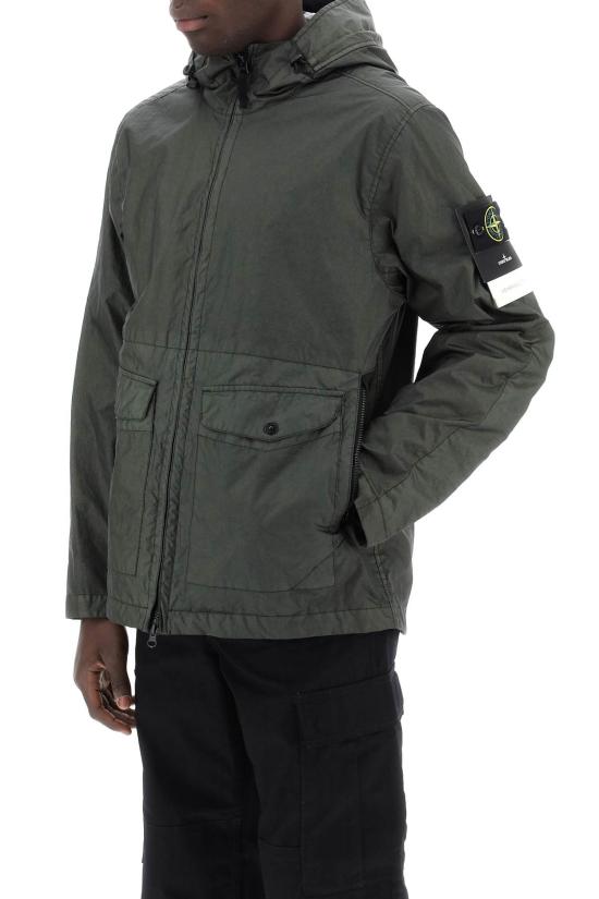  스톤 아일랜드 자켓 801541123V0059 DARK GREEN DOM - STONE ISLAND