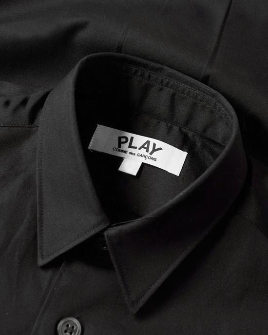  꼼데가르송 레드하트 와펜 셔츠 AX B002 051 1 P1B002 1 - COMME DES GARCONS