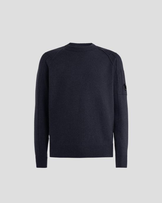  씨피 컴퍼니 램스울 GRS 크루넥 니트 17CMKN047A 110149A 799 NIGHTSHADE DOM