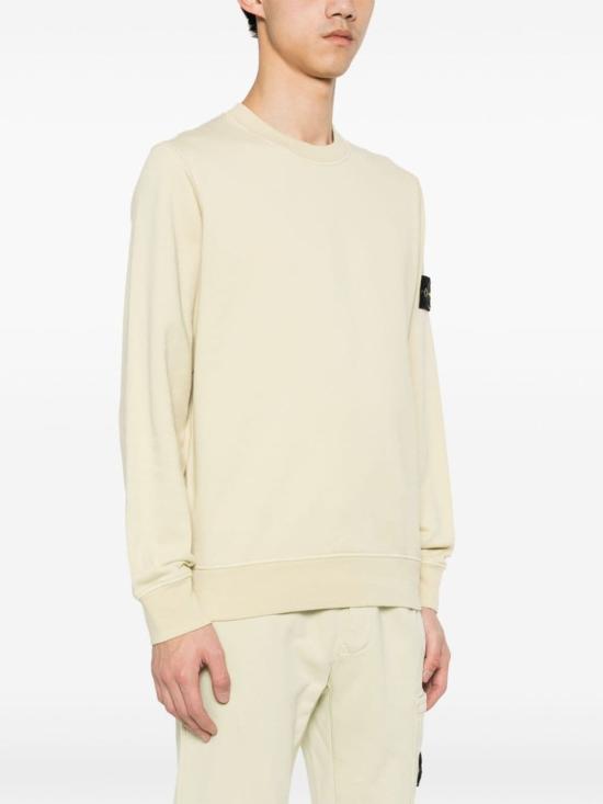  스톤 아일랜드 코튼 플리스 가먼트 다이드 스웨트셔츠 801563051 V0091 - STONE ISLAND