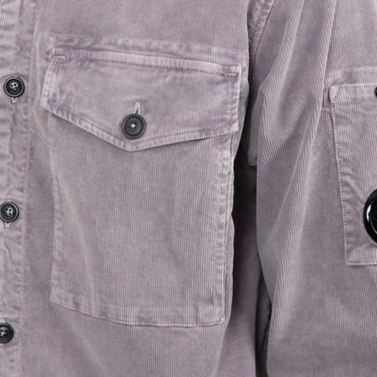  씨피 컴퍼니 자켓 17CMSH160A006410O735 PURPLE DOVE DOM - C.P. COMPANY