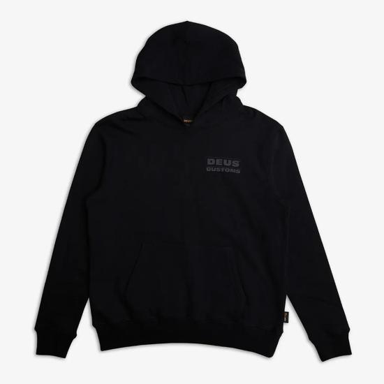  데우스 후드 티셔츠 DMF238098 BLK BLACK DOM