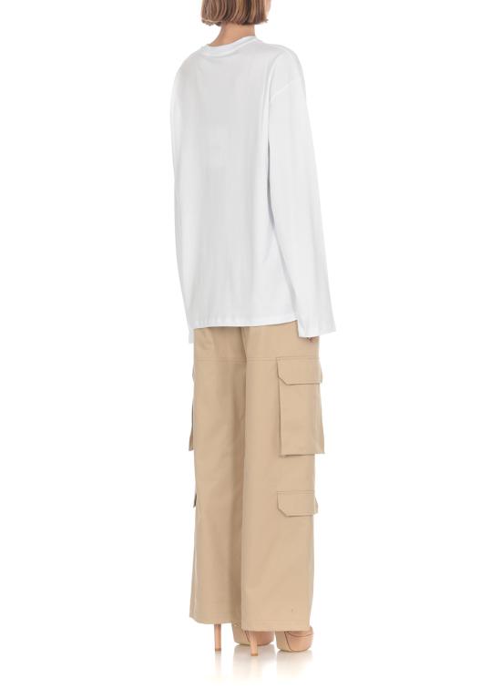  엠에스지엠 긴팔 티셔츠 2000MM51120000201 BIANCO DOM - MSGM