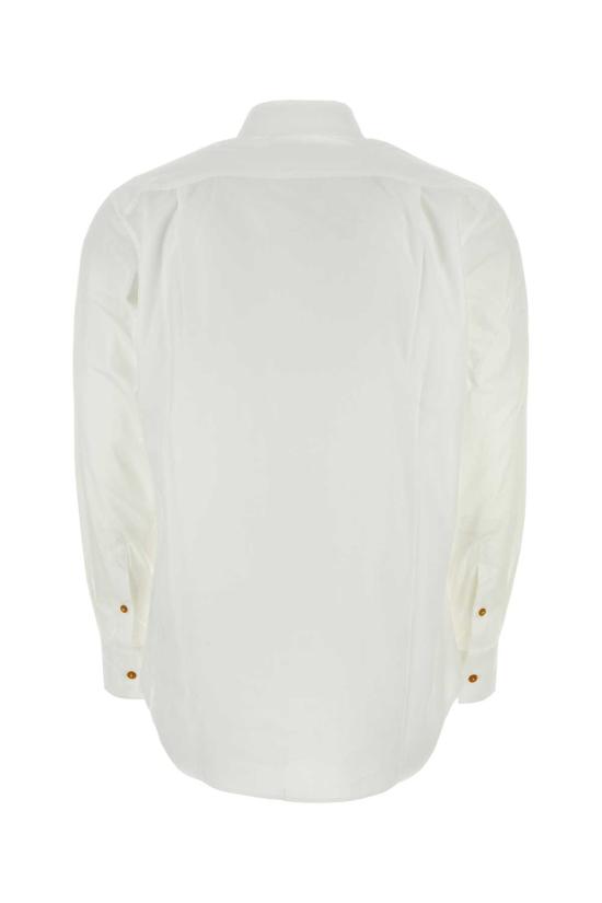  비비안웨스트우드 긴팔 셔츠 2401003PW009QA401 WHITE DOM - VIVIENNE WESTWOOD