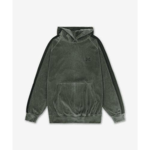  니들스 C/PE 벨루어 트랙 후드 PU279 OLIVE DOM