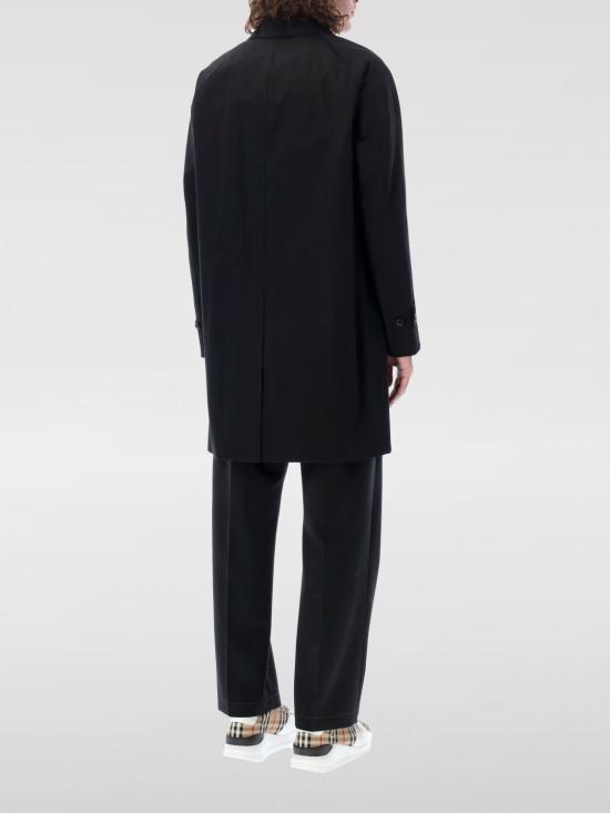 25FW 버버리 미드 렝스 캠던 헤리티지 카 코트  8079394 BLACK DOM - BURBERRY