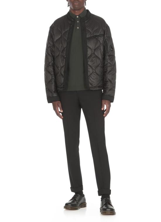  씨피 컴퍼니 라이너 퀼팅 패디드 자켓 17CMOW077A110158A999 BLACK DOM - C.P. COMPANY