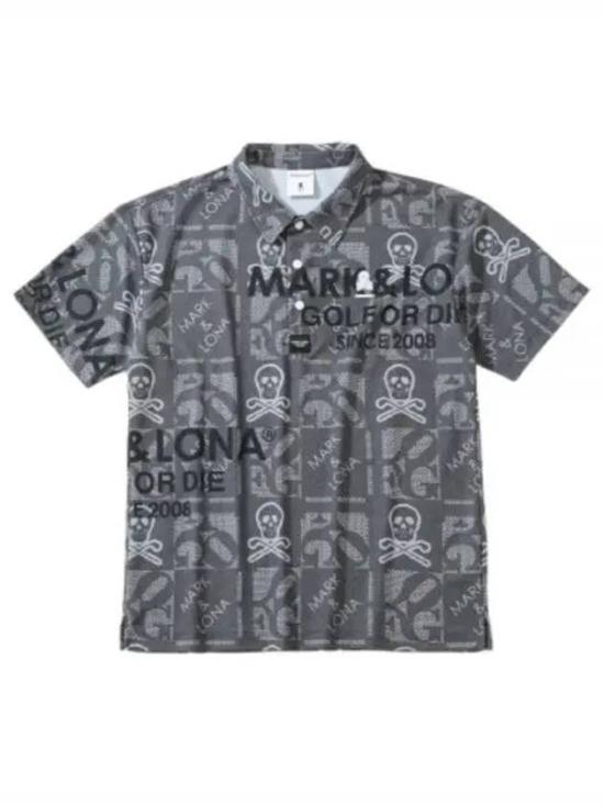  마크앤로나 트레이닝 티셔츠 MLM4AAP040019 BLACK DOM