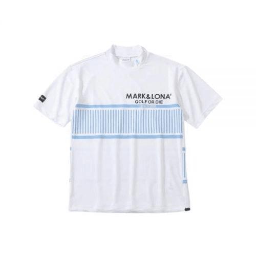  마크앤로나 트레이닝 티셔츠 MLM4AAA070001 WHITE DOM