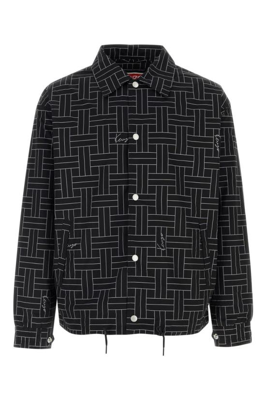  겐조 자켓 FE65BL1639NJ99 BLACK DOM