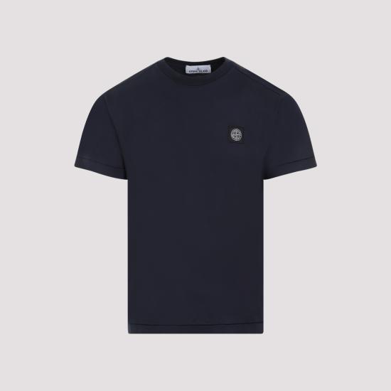  스톤 아일랜드 반팔 티셔츠 801524113A0020 NAVY BLUE DOM - STONE ISLAND