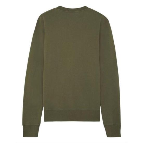  메종키츠네 칠랙스 패치 레귤러 스웨트셔츠 LM00303KM0001P384 MILITARY GREEN DOM - MAISON KITSUNE