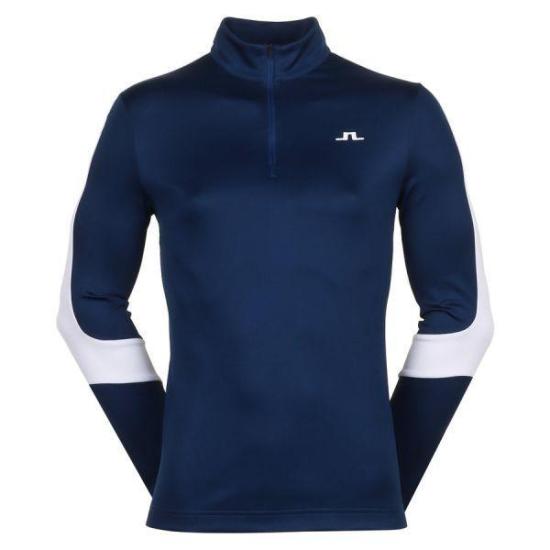  제이린드버그 긴팔 티셔츠 GMJS12345O341 ESTATE BLUE DOM