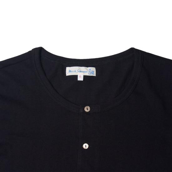  메르츠 비 슈바넨 반팔 티셔츠 207 99 DEEP BLACK DOM - MERZ B. SCHWANEN