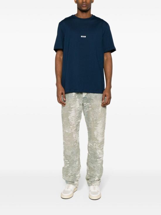  엠에스지엠 반팔 티셔츠 3640MM50024700289 NAVY DOM - MSGM