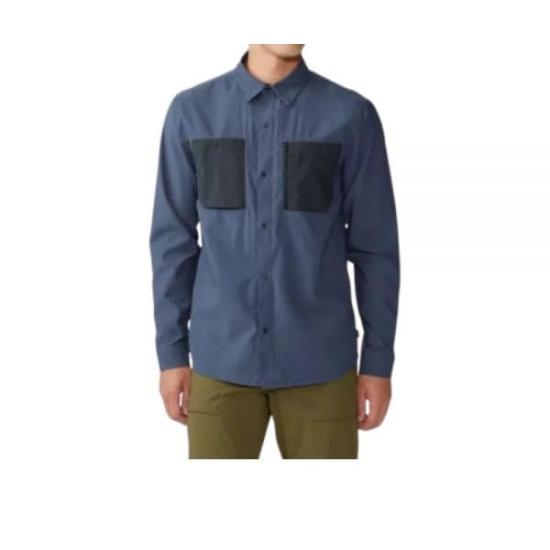  마운틴하드웨어 긴팔 셔츠 2068751417 BLUE SLATE DAR DOM