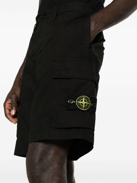  스톤 아일랜드 숏팬츠 8015L0803A0029 BLACK DOM - STONE ISLAND