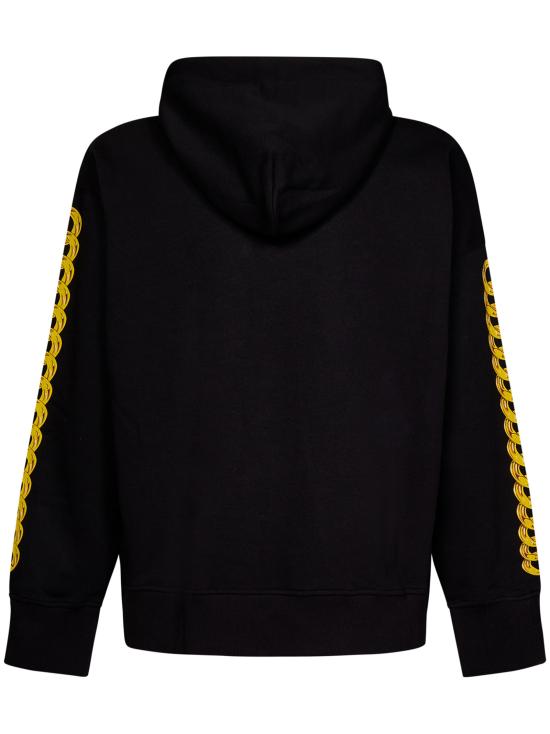  베르사체 후드 티셔츠 75GAIF01CF00FG89 BLACK GOLD DOM - VERSACE