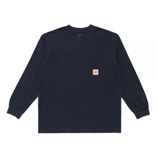  말본 긴팔 티셔츠 M8283IDG INDIGO DOM