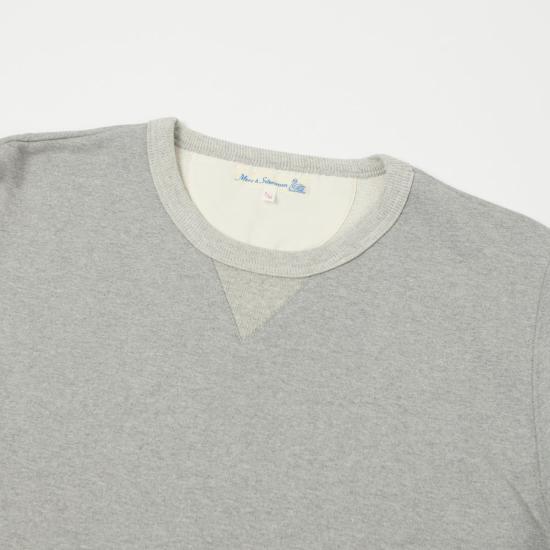 26SS 메르츠 비 슈바넨 긴팔 티셔츠 3S48 80 GREY MELANGE DOM - MERZ B. SCHWANEN