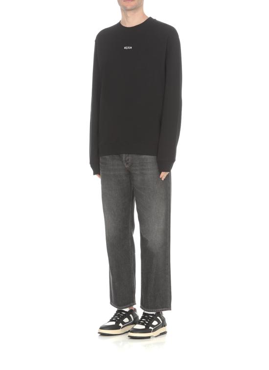  엠에스지엠 긴팔 티셔츠 3540MM55123779999 BLACK DOM - MSGM