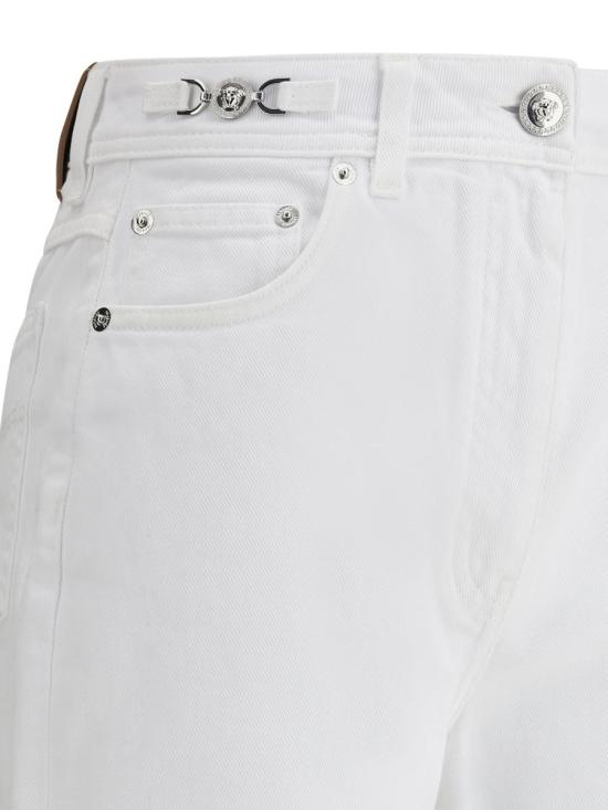 25SS 베르사체 데님 팬츠 10115191A13651 1D110 WHITE - VERSACE