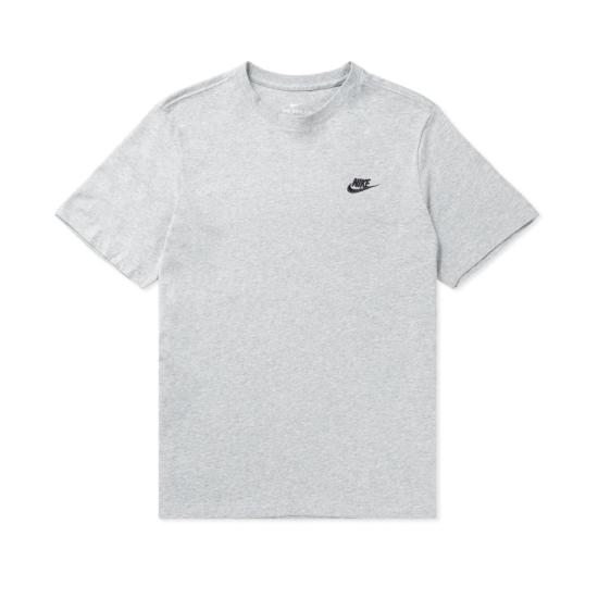  나이키 NSW 클럽 티셔츠 AR4997064 GRAY DOM