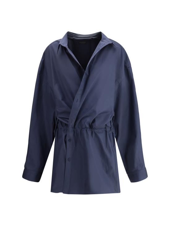 25SS 발렌시아가 숏 원피스 814136TRM17 4530 BLUE