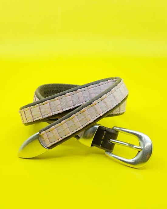  아워레가시 벨트 아워 레거시 더스티 핑크 러플 플리츠 2cm  더스티 핑크 - OUR LEGACY