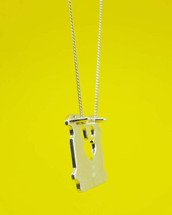  아워레가시 네크리스 우리의 유산 빵 클램프 목걸이 스털링 실버 - OUR LEGACY