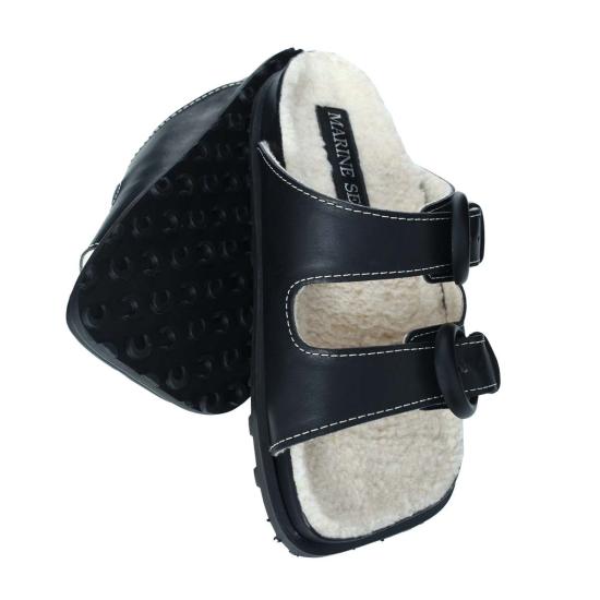  마린세르 부츠 Marine Serre 베지터블 태닝 슬라이드  블랙