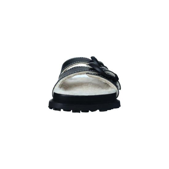  마린세르 부츠 Marine Serre 베지터블 태닝 슬라이드  블랙 - MARINE SERRE