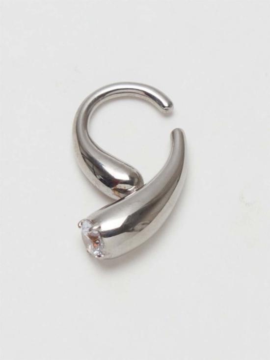  판코네시 싱글 이어링 P 이어커프 실버 - PANCONESI