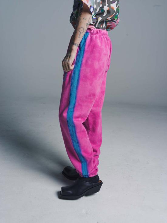  로스트 데이즈 / 남성 핑크 옴브레 스웻 팬츠 BPG - LOST DAZE