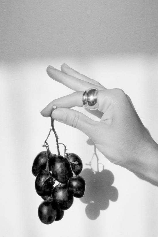  헤르난 헤르데즈 반지 에르난 헤르데즈 스털링 실버 및 황동 퍼프 링 세트 - HERNAN HERDEZ