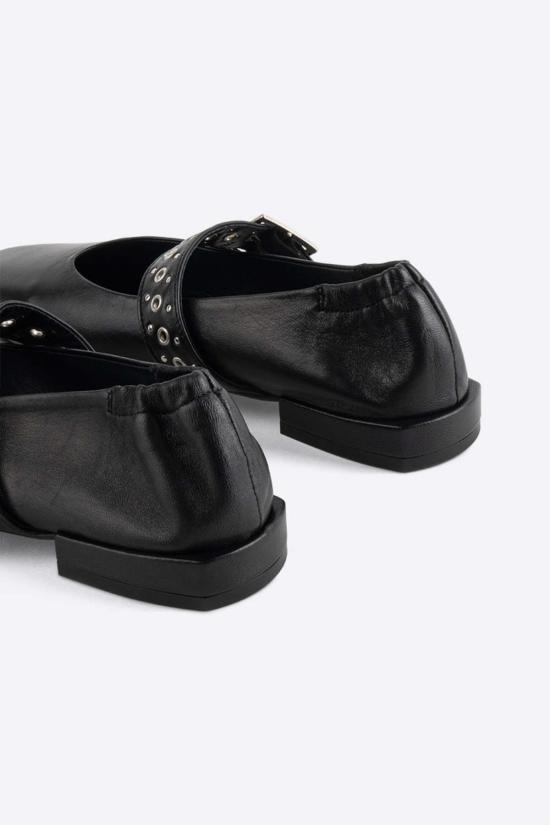  인텐셔널리 블랭크 힐/펌프스 "의도적으로." 포럼 메리 제인 크림/블랙 - INTENTIONALLY BLANK