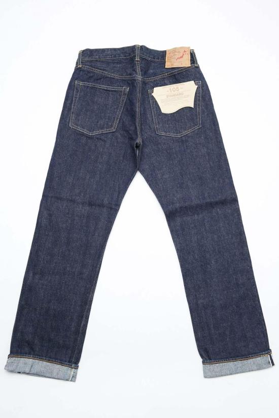  오어슬로우 데님 팬츠 Or Slow 105 Standard Fit Jean 원워시 - ORSLOW