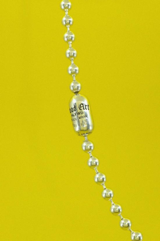  굿 아트 헐리우드 네크리스 굿아트 힐우드 #10 팝락 로고 볼 체인 - GOOD ART HLYWD