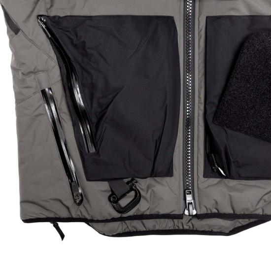  아크로님 숏패딩 Acronym Modular Liner Jacket 그레이/블랙 - ACRONYM