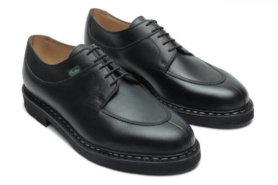  파라부트 드레스 슈즈 아비뇽/그리프 Ii 느와르 리스 느와르