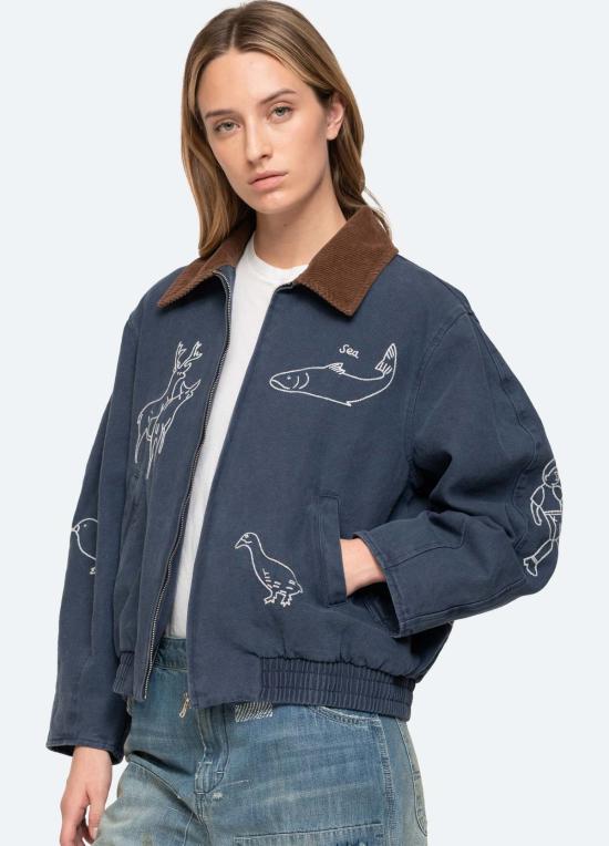  씨뉴욕 자켓 PF24 096 BLUE - SEA NY