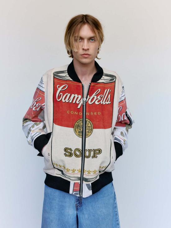  올드 파크 봄버 자켓 올드파크 캠벨수프 플라이트 재킷 - OLD PARK
