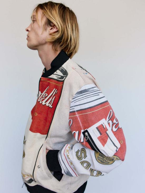  올드 파크 봄버 자켓 올드파크 캠벨수프 플라이트 재킷 - OLD PARK