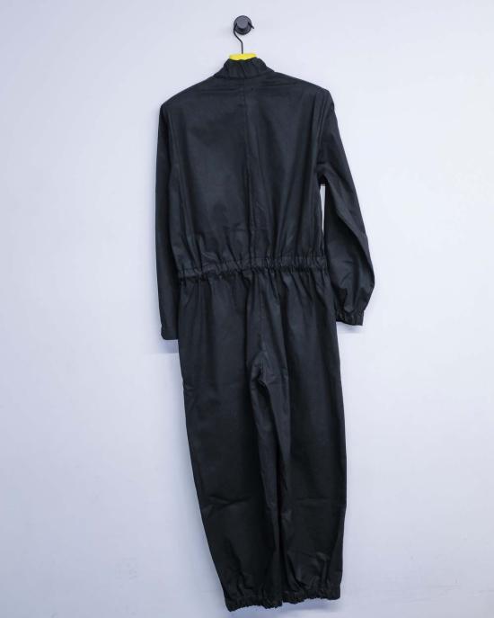  가브리엘라 콜 가먼츠 자켓 Gabriela Coll Garments 코팅 코튼 트윌 포켓 오버올 블랙 - GABRIELA COLL GARMENTS