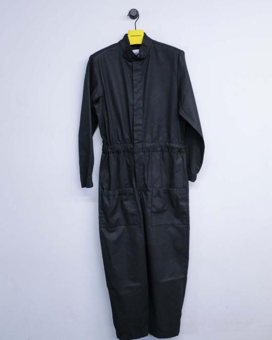  가브리엘라 콜 가먼츠 자켓 Gabriela Coll Garments 코팅 코튼 트윌 포켓 오버올 블랙