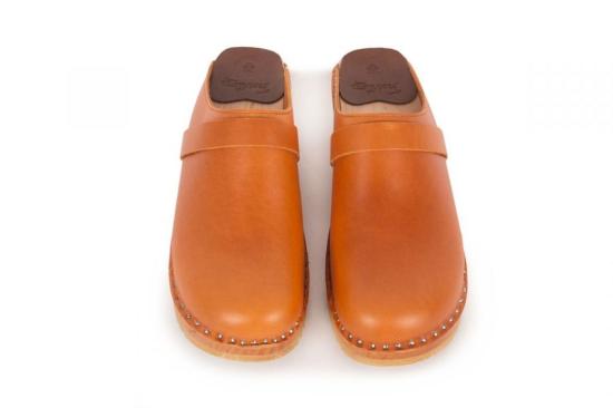  Troentorp 뮬/슬리퍼 여성용 Da Vinci 코냑 풀업 클로그 오렌지 - OTHER BRANDS