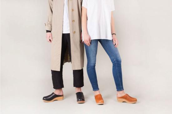  Troentorp 뮬/슬리퍼 여성용 Da Vinci 코냑 풀업 클로그 오렌지 - OTHER BRANDS