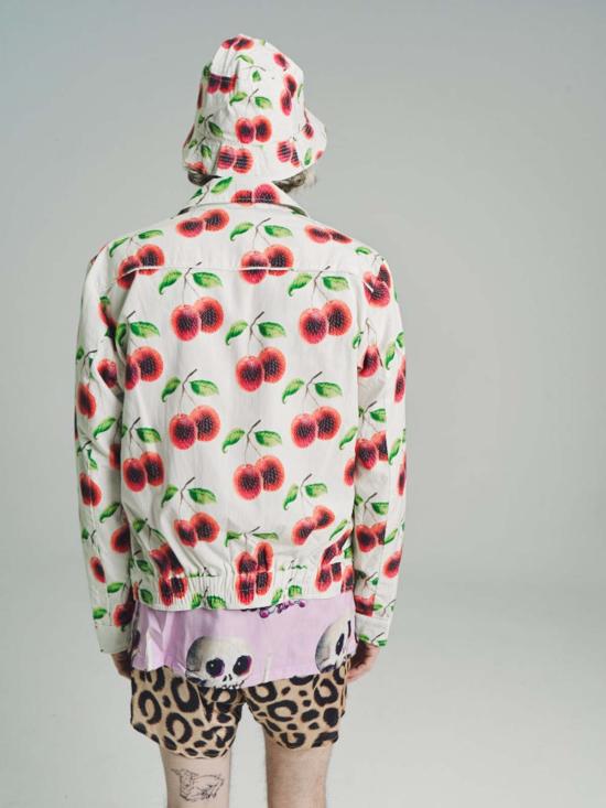  엔드리스 조이 봄버 자켓 텐셀 블루종 재킷 람부탄 크림 - ENDLESS JOY