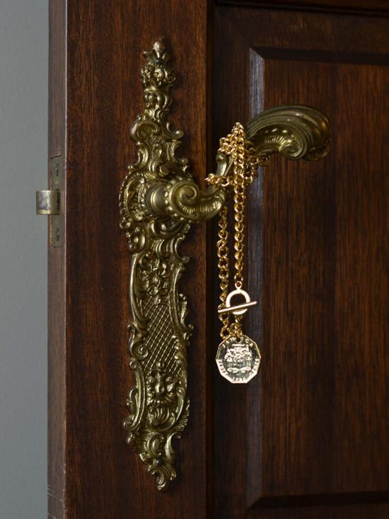  마틴로즈 네크리스 Martine Rose X Ll Llc Marcus Garvey 코인 목걸이 골드 - MARTINE ROSE