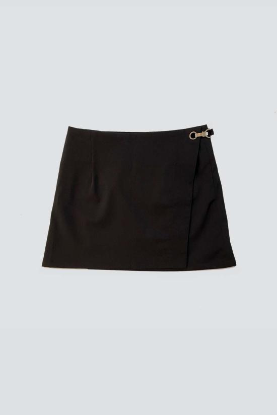  어셈블리 뉴욕 숏 스커트 어셈블리 수팅 미니 스커트 블랙 - ASSEMBLY NEW YORK